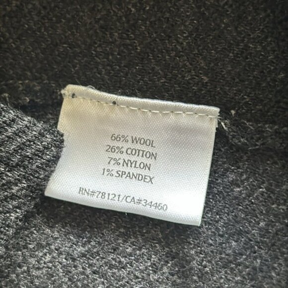 Eileen Fisher sz PL black wool blend soft blazer great pre owned condition - Picture 8 of 9